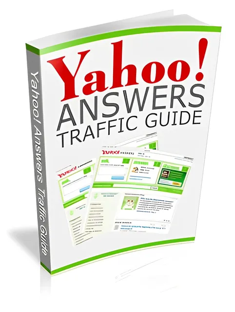 eCover representing Yahoo! Answers Traffic Guide eBooks & Reports/Videos, Tutorials & Courses with Private Label Rights