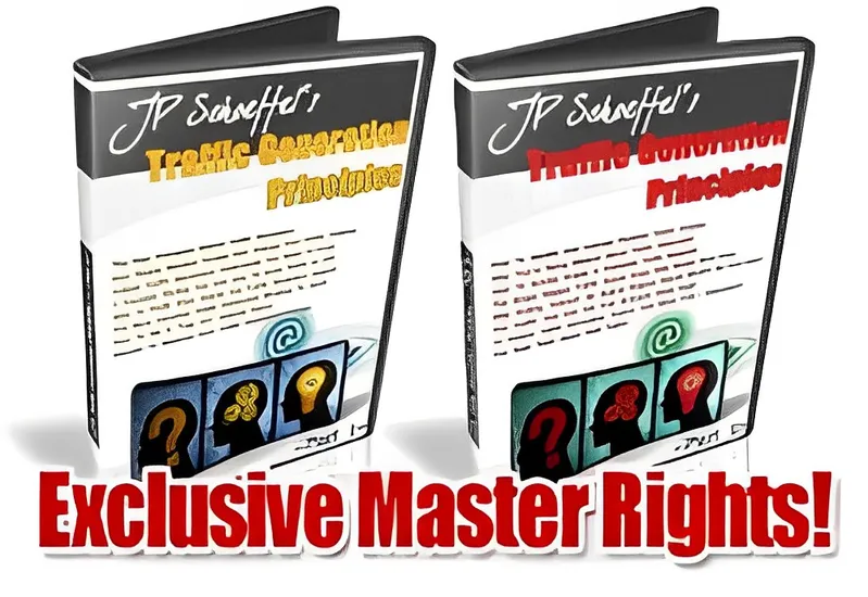 eCover representing Traffic Generation Principles Video Series eBooks & Reports/Videos, Tutorials & Courses with Master Resell Rights