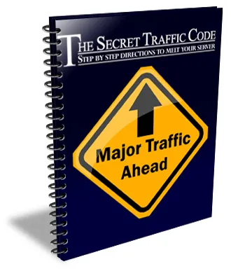 eCover representing The Secret Traffic Code eBooks & Reports with Master Resell Rights