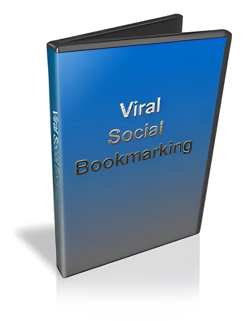 eCover representing Viral Social Bookmarking Videos, Tutorials & Courses with Master Resell Rights