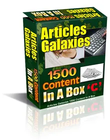 Articles Galaxies - 1500 Content In A Box small