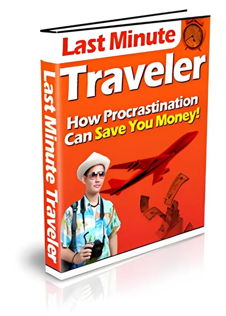 eCover representing Last Minute Traveler eBooks & Reports with Private Label Rights