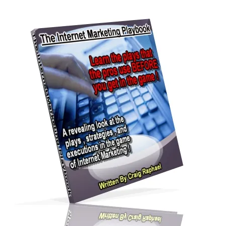 eCover representing The Internet Marketing Playbook eBooks & Reports with Resell Rights