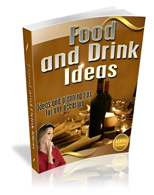 eCover representing Food And Drink Ideas eBooks & Reports with Master Resell Rights