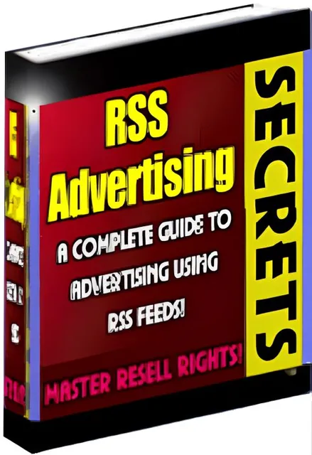 eCover representing RSS Advertising Secrets eBooks & Reports with Master Resell Rights