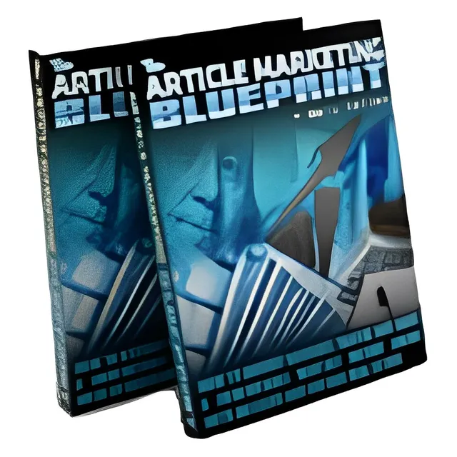eCover representing Article Marketing Blueprint eBooks & Reports with Personal Use Rights