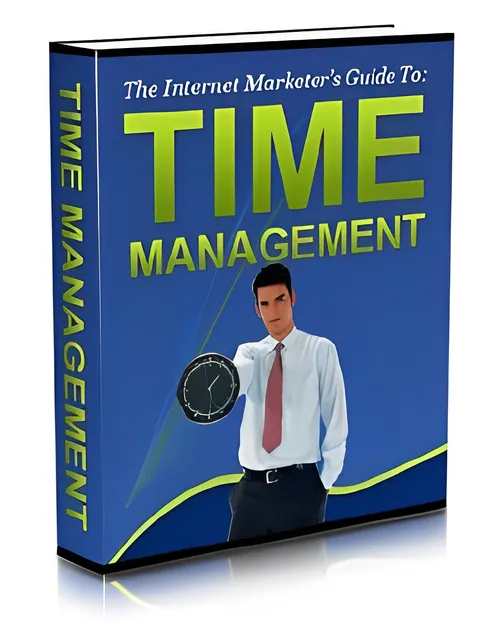 eCover representing The Internet Marketer's Guide to: Time Management eBooks & Reports with Personal Use Rights