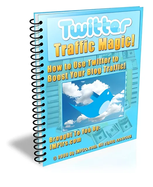 eCover representing Twitter Traffic Magic! eBooks & Reports with Master Resell Rights