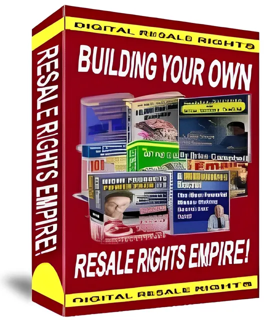 eCover representing Building Your Own Resale Rights Empire eBooks & Reports with Master Resell Rights