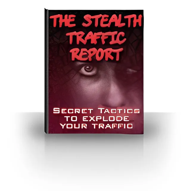eCover representing The Stealth Traffic Report eBooks & Reports with Personal Use Rights