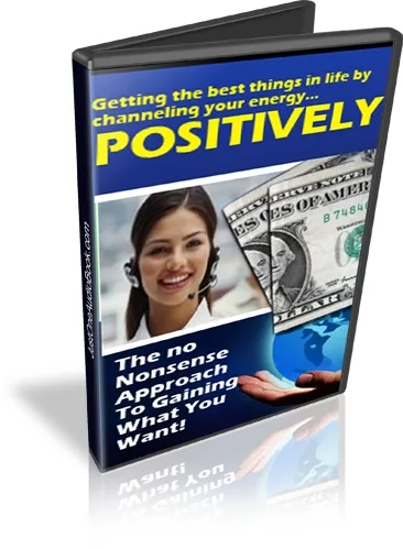 eCover representing Channeling Your Energy Positively eBooks & Reports with Personal Use Rights