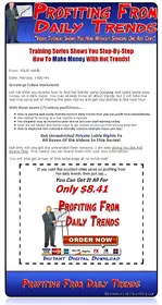 Profiting From Daily Trends small