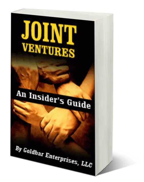 eCover representing Joint Ventures eBooks & Reports with Master Resell Rights