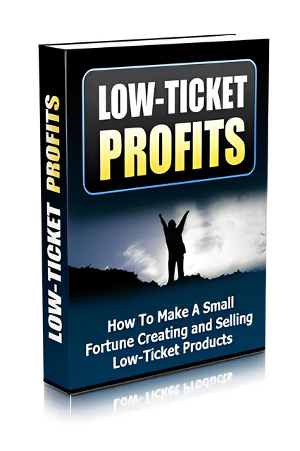 eCover representing Low-Ticket Profits eBooks & Reports with Master Resell Rights