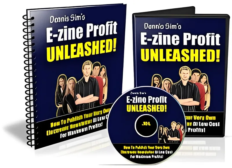 eCover representing E-zine Profit Unleashed! eBooks & Reports with Master Resell Rights