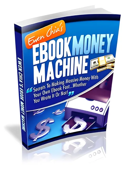 eCover representing Ebook Money Machine eBooks & Reports with Master Resell Rights