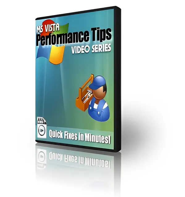 eCover representing MS Vista Performance Tips Videos, Tutorials & Courses with Private Label Rights