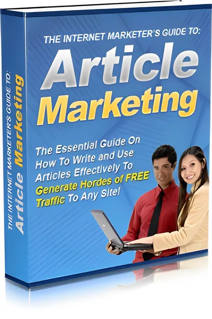 eCover representing The Internet Marketer's Guide To Article Marketing eBooks & Reports with Master Resell Rights