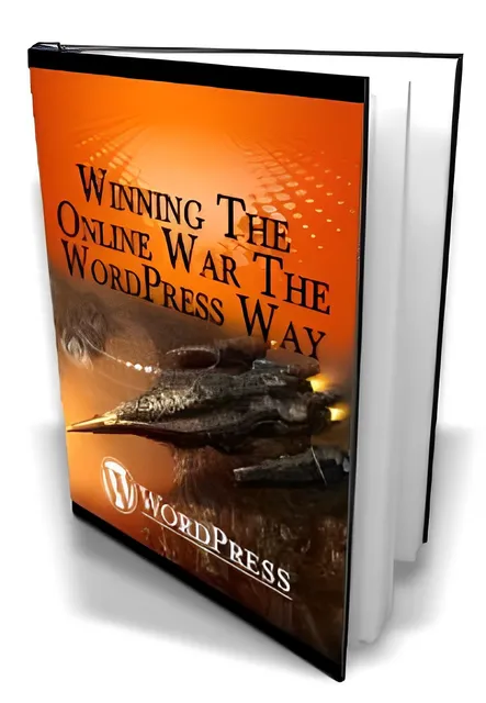 eCover representing Winning The Online War The WordPress Way eBooks & Reports with Master Resell Rights