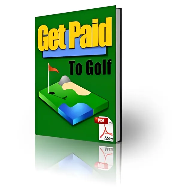 eCover representing Get Paid To Golf eBooks & Reports with Private Label Rights