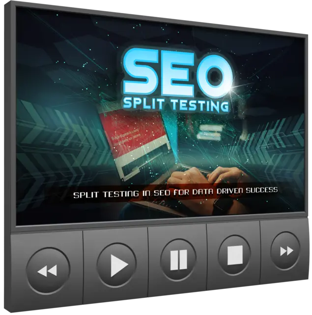 eCover representing SEO Split Testing Video Upgrade eBooks & Reports/Videos, Tutorials & Courses with Master Resell Rights