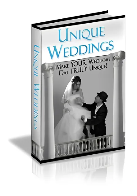 eCover representing Unique Weddings eBooks & Reports with Master Resell Rights