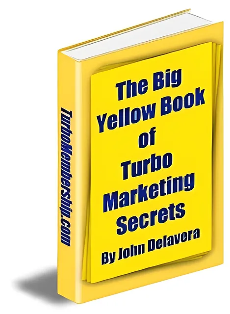 eCover representing The Big Yellow Book of Turbo Marketing Secrets eBooks & Reports with Master Resell Rights