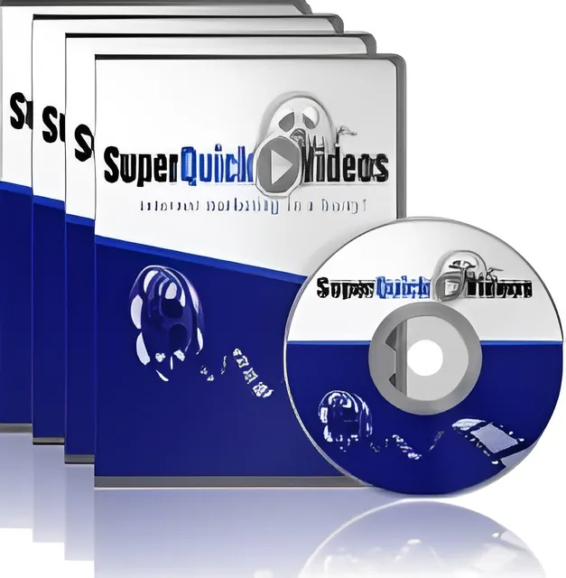 eCover representing Super Quick Videos : Version 7 Videos, Tutorials & Courses with Master Resell Rights