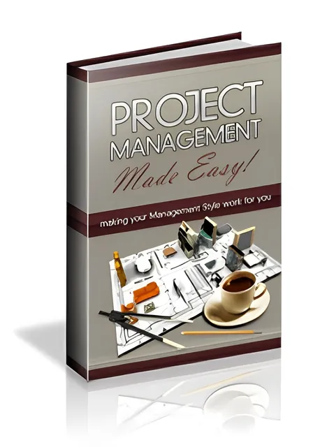 eCover representing Project Management Made Easy! eBooks & Reports with Master Resell Rights