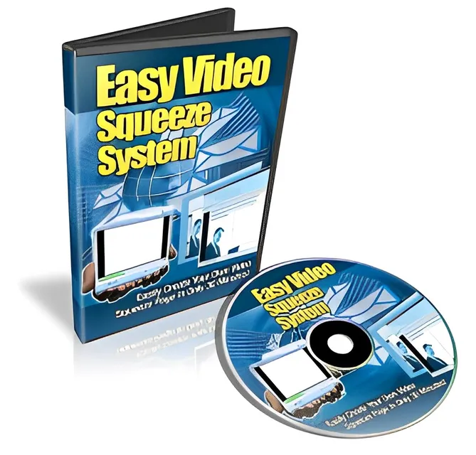 eCover representing Easy Video Squeeze System Videos, Tutorials & Courses with Master Resell Rights