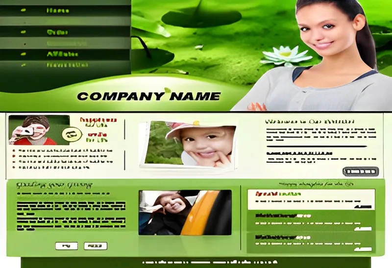 eCover representing 5 HTML Templates  with Private Label Rights