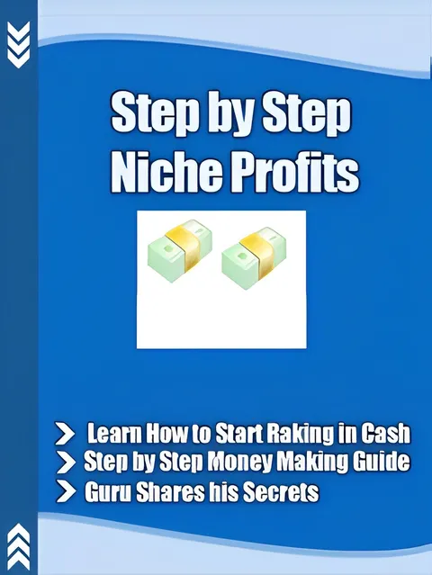 eCover representing Step By Step Niche Profits eBooks & Reports with Private Label Rights