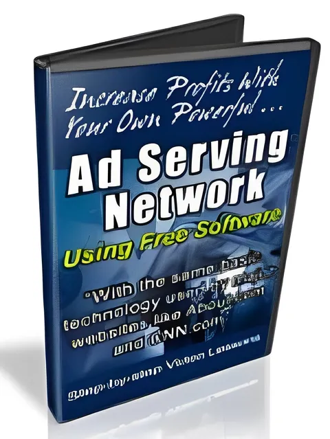 eCover representing Ad Serving Network Videos, Tutorials & Courses with Master Resell Rights