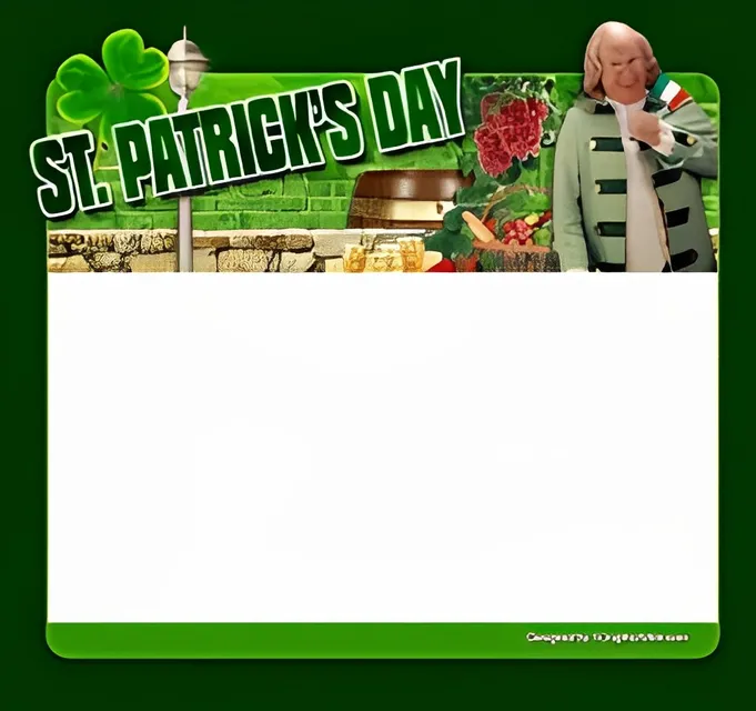 eCover representing St. Patrick's Day Template 2  with Private Label Rights