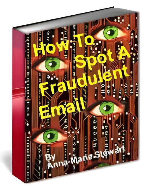 eCover representing How To Spot A Fraudulent Email eBooks & Reports with Master Resell Rights