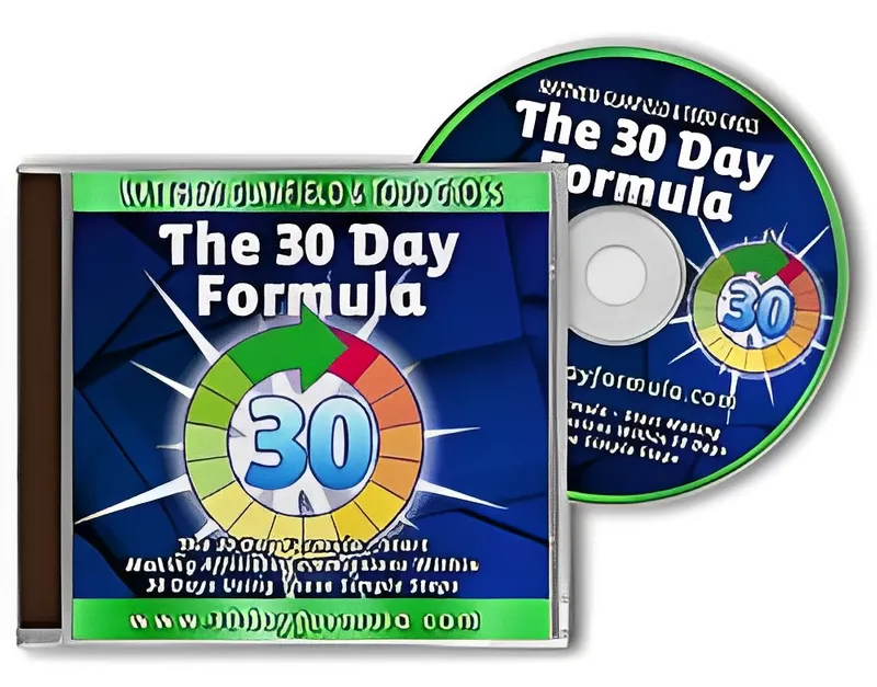 eCover representing The 30 Day Formula Videos, Tutorials & Courses with Private Label Rights