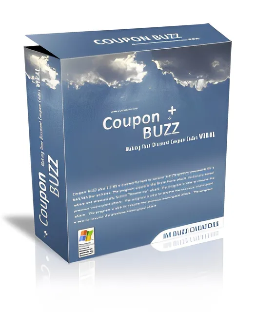 eCover representing Coupon Buzz  with Master Resell Rights