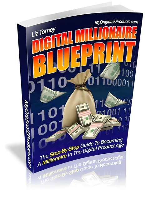 eCover representing Digital Millionaire Blueprint eBooks & Reports with Master Resell Rights
