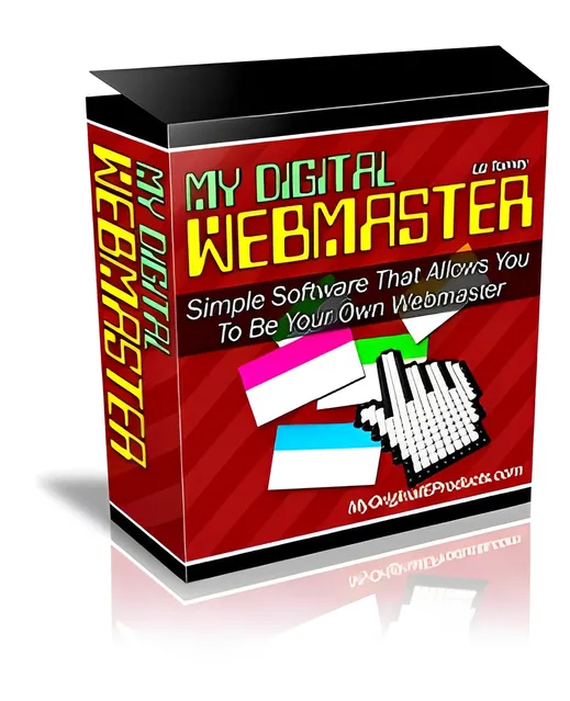 eCover representing My Digital Webmaster Software & Scripts with Master Resell Rights