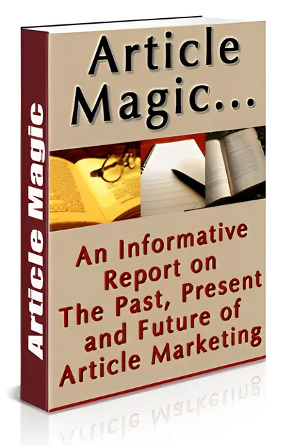eCover representing Article Magic eBooks & Reports with Private Label Rights
