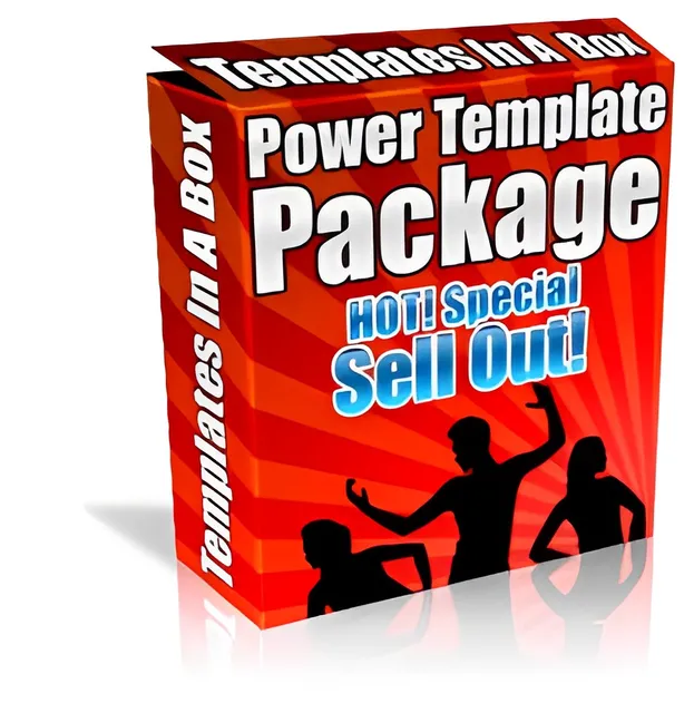 eCover representing Power Template Package eBooks & Reports with Private Label Rights