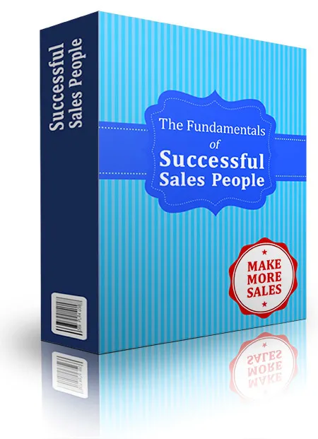 eCover representing Fundamentals Of Successful Sales People eBooks & Reports with Personal Use Rights