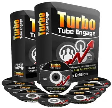 eCover representing Turbo Tube Engage Pro Videos, Tutorials & Courses with Personal Use Rights