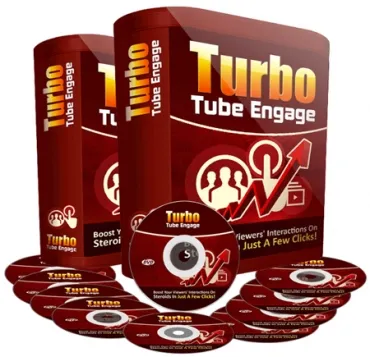eCover representing Turbo Tube Engage Videos, Tutorials & Courses with Personal Use Rights