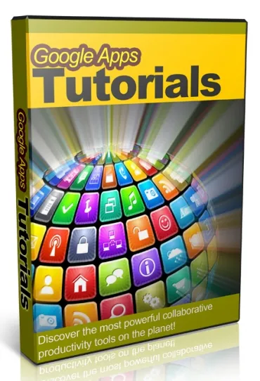eCover representing Google Apps Tutorials Videos, Tutorials & Courses with Personal Use Rights