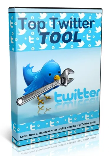 eCover representing Top Twitter Tools Videos, Tutorials & Courses with Personal Use Rights
