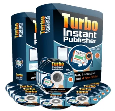 eCover representing Turbo Instant Publisher eBooks & Reports/Videos, Tutorials & Courses/Software & Scripts with Personal Use Rights