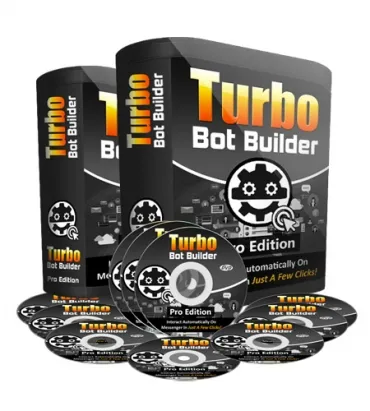 eCover representing Turbo Bot Builder Pro Videos, Tutorials & Courses with Personal Use Rights
