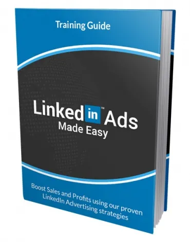 eCover representing Linked In Ads Made Easy eBooks & Reports with Personal Use Rights
