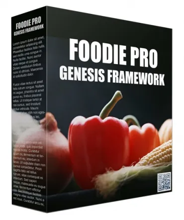 eCover representing Foodie Pro Genesis FrameWork Templates & Themes with Personal Use Rights